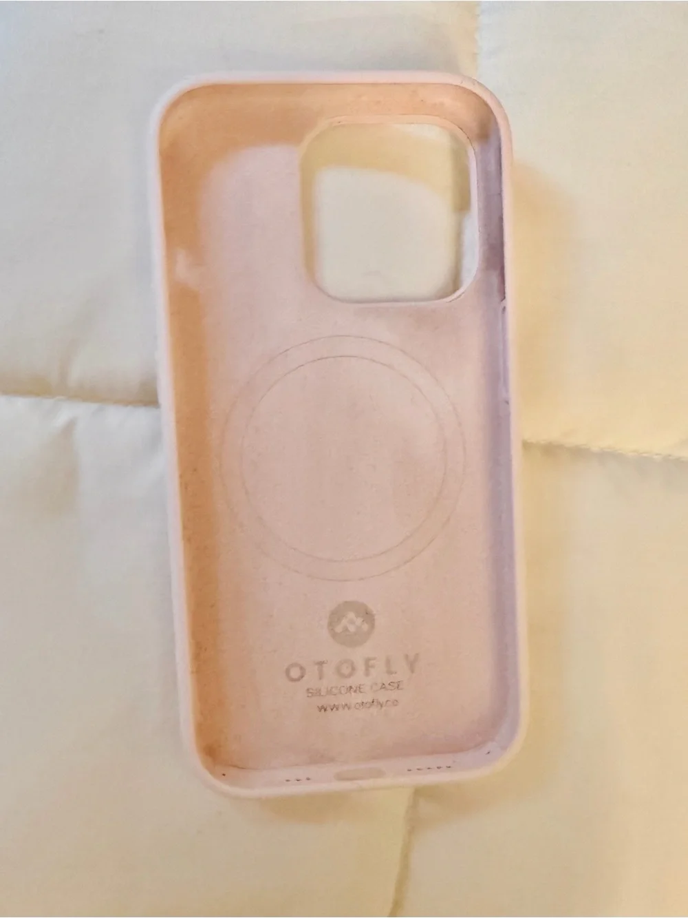 iPhone 14 Pro Pink Sand Silicone Case